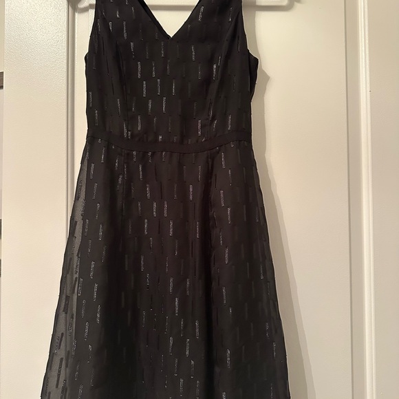 Banana Republic Dresses & Skirts - BANANA REPUBLIC | Black Asymmetrical A-line Dress | Size 0